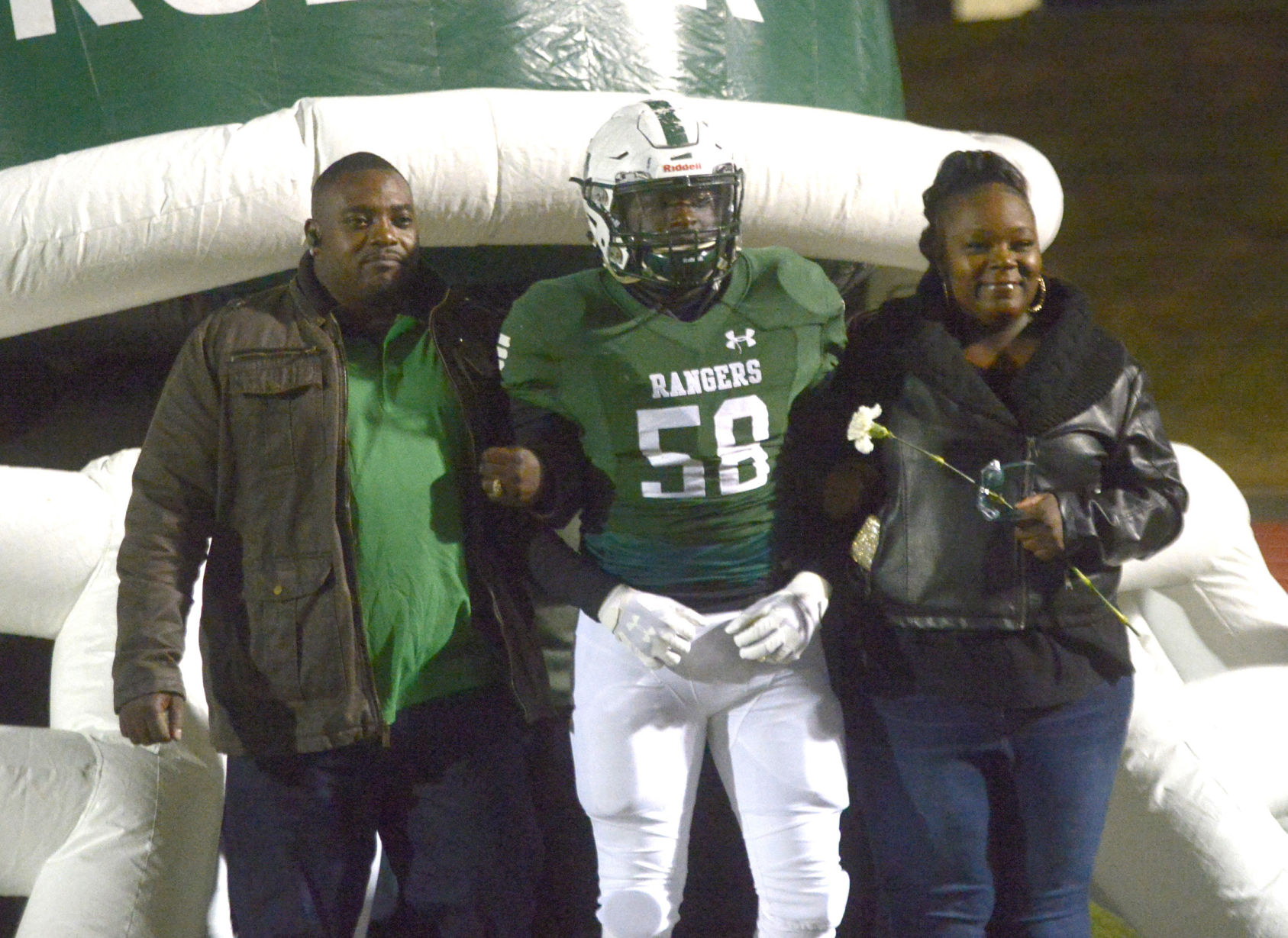 Rudder High School senior night 2019